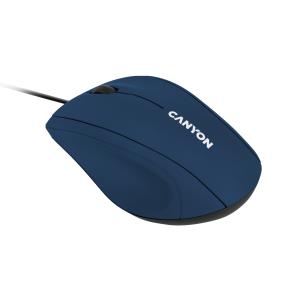 CNE-CMS05BL CANYON Mouse WIRED 1000DPI SAPPHIRE  BLUE