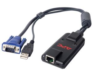 KVM-USBVM APC KVM 2G, SERVER MODULE, USB WITH VIRTUAL MEDIA