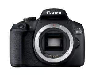 2728C004 CANON EOS 2000D SLR Black Camera Body Only