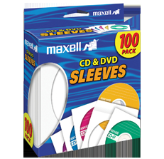 190133 MAXELL CD/DVD/BD-R Sleeve