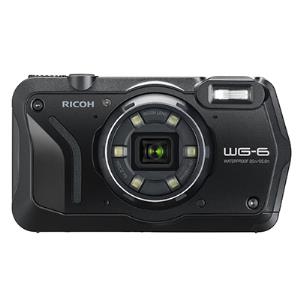 3842 RICOH WG-6 20MP 5x Zoom Tough Compact Camera - Black
