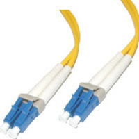 37461 C2G 6M LC-LC 9/125 DUPLEX SINGLE MODE OS2 FIBER CABLE - YELLOW - 20FT OS2 CABLE