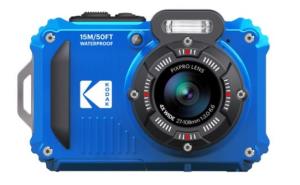 WPZ2-BL KODAK PIXPRO WPZ2 16MP 4x Zoom Tough Compact Camera - Blue