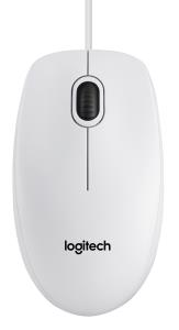 910-003360 LOGITECH Mouse B100 Optical White