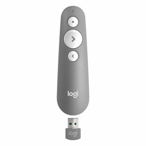 910-006520 LOGITECH R500 Laser Presentation Remote - Bluetooth/RF - USB - 20 m - Grey
