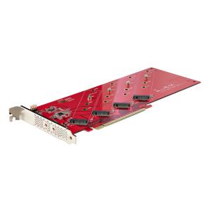 QUAD-M2-PCIE-CARD-B STARTECH.COM QUAD M.2 PCIE SSD ADAPTER CARD