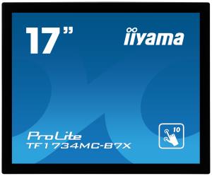TF1734MC-B7X IiYAMA Touch Monitor - ProLite TF1734MC-B7X - 17in - 1280x1024 (SXGA) - Black