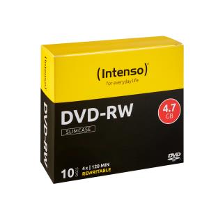 4201632 INTENSO 10 x DVD-RW - 4.7 GB 4x - Slim Jewel
