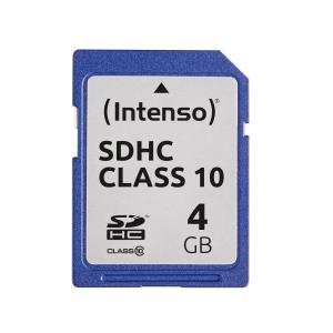 3411450 INTENSO Class 10 - Flash-Speicherkarte - 4 GB