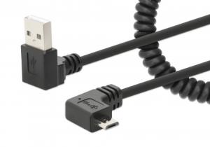 356237 INTELLINET/MANHATTAN USB-A TO MICRO-USB CABLE 1M-