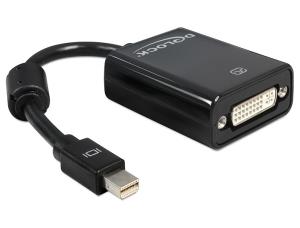 65098 DELOCK DVI-Kabel - Mini DisplayPort (M) zu DVI-I (W)