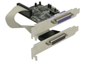 89125 DELOCK PCI Express Card 2 x Parallel - Parallel-Adapter