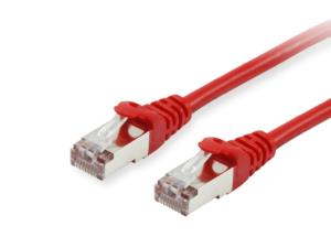 605520 EQUIP 605520 Patch Cable Cat.6 S/FTP HF red 1;0m.