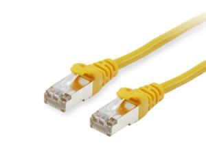 605560 EQUIP 605560 Patch Cable Cat.6 S/FTP HF yellow 1;0m.