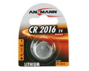 5020082 ANSMANN CR 2016 - Einwegbatterie - CR2016 - Lithium-Ion (Li-Ion) - 3 V - 1 St?ck(e) - Nickel