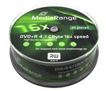 MR404 MEDIARANGE Mediar DVD+r 4.7GB 16x(25)cb                                                                        