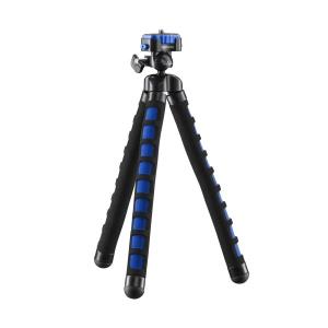 21399 MANTONA Mantona 21399 tripod Digital/film cameras 3 leg(s) Black, Blue                                                                                        