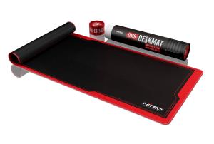 NC-GP-MP-002 NITRO CONCEPTS Desk Mat 900 x 400mm - Black/Red