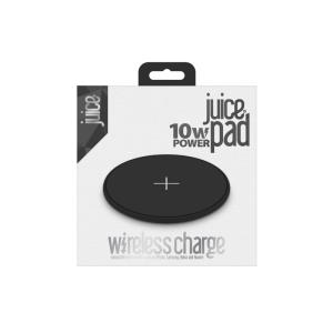 JUIWCHARPAD10WBLK JUICE Wireless Charging Pad with 10W output Black