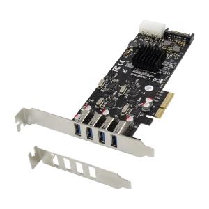 PX-UC-86261 PROXTEND PCIe x4 20Gb/s USB3.0 Card