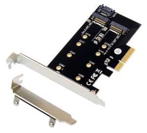 PX-SA-10144 PROXTEND ProXtend PCIe X4 M.2 B & M Key NGFF SSD Card                                                                                                          