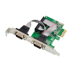 PX-SP-54997 PROXTEND ProXtend PCIe WCH382L 2S DB9 RS232 Serial Card                                                                                                        