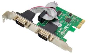 PX-SP-55009 PROXTEND PCIe 2S DB9 RS232 Serial Card