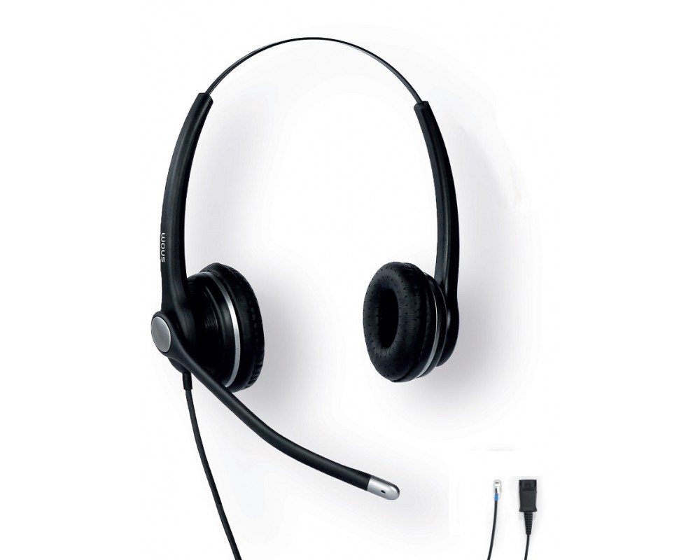 Wideband Wired Binaural Headset A100D thumbnail