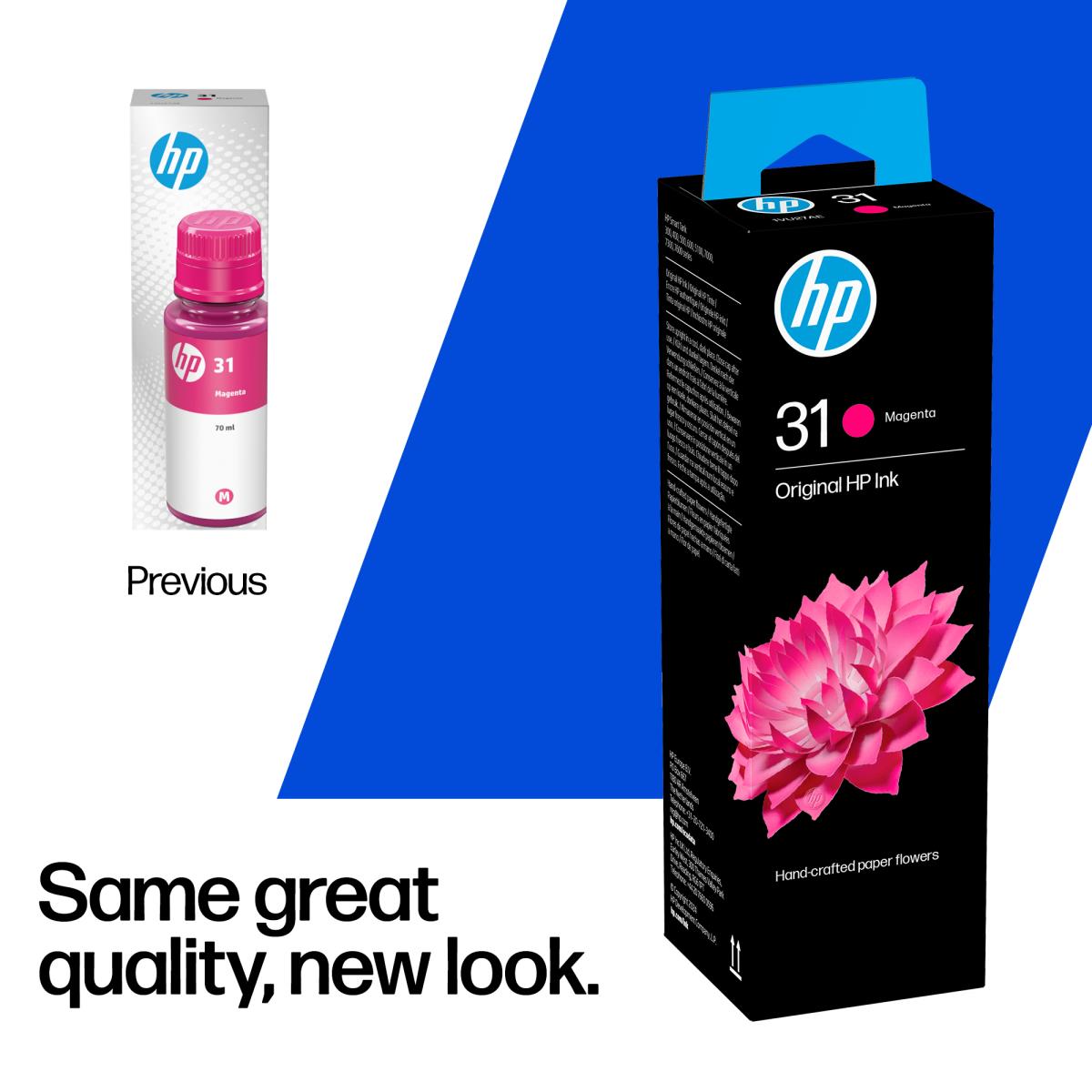 HP 31 70-ML MAGENTA ORIGINAL INK BOT thumbnail