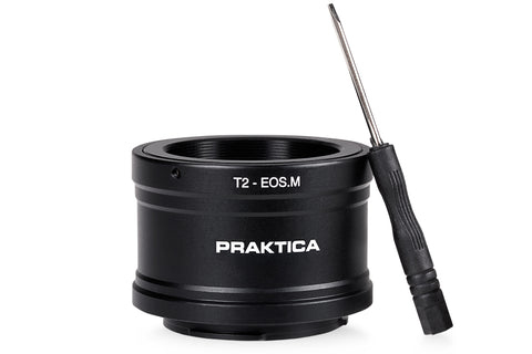 T2 Adapter for Canon EOS -M Lens Mount with 42mm Eye Piece Thread thumbnail