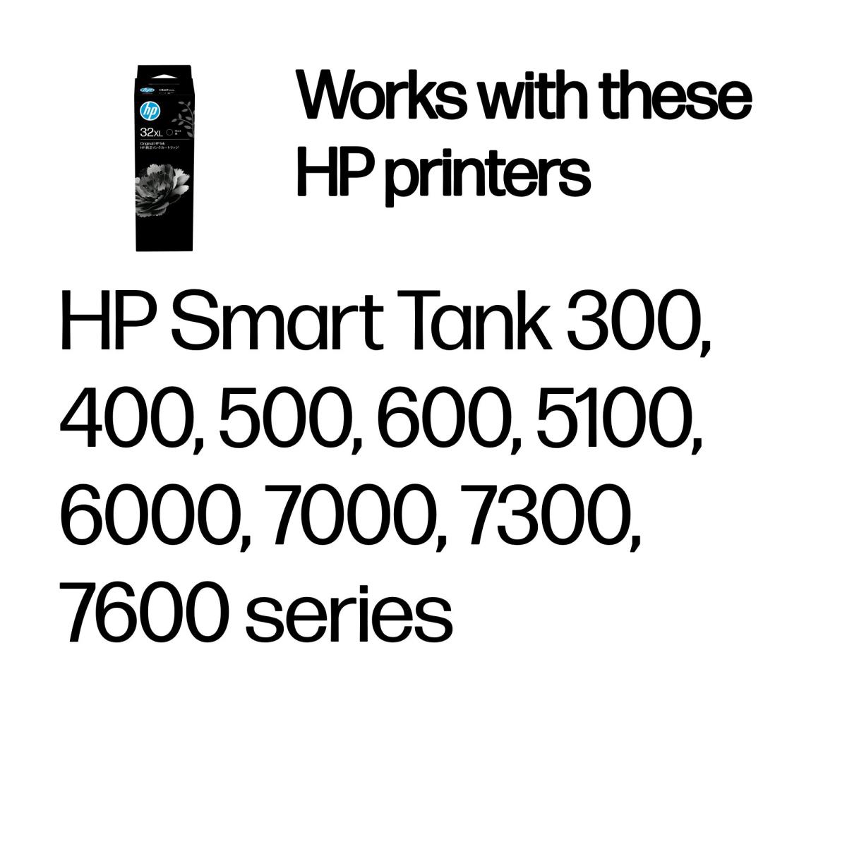 HP 32XL BLACK ORIGINAL INK BOTTLE thumbnail
