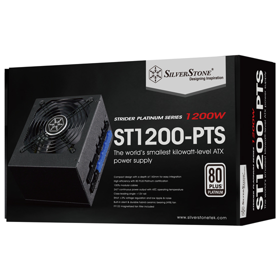 1200w Strider Platinum Modular 80Plus PSU thumbnail