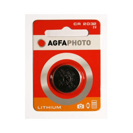 EU Product - AgfaPhoto Batterie Knopfzelle CR2032 3.0V Lithium       1St. thumbnail