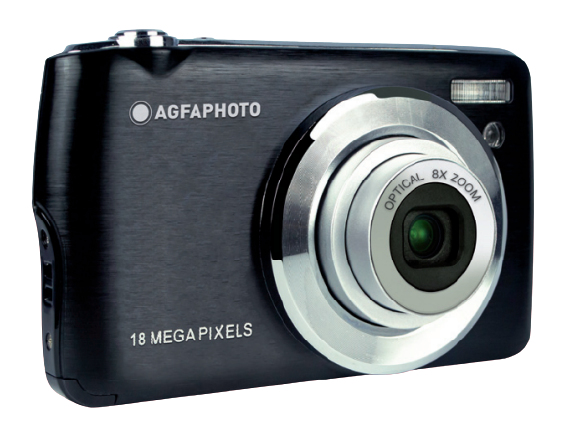 Photo Realishot DC8200 Compact Digital Camera - Black thumbnail