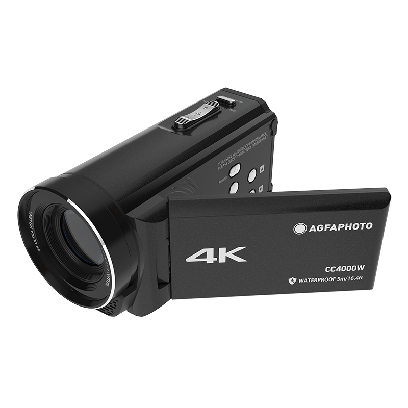 Photo Realimove CC4000W 4K Waterproof Camcorder - Black thumbnail