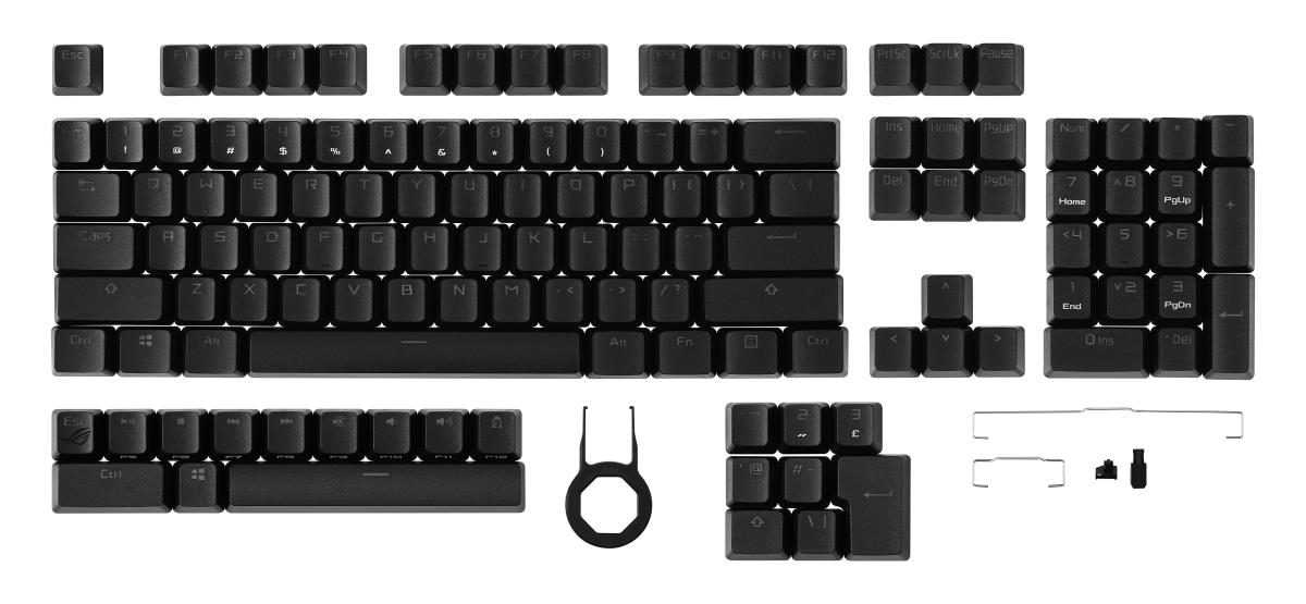 EU Product - Tastatur Zubeh�r ROG PBT Keycap Set thumbnail
