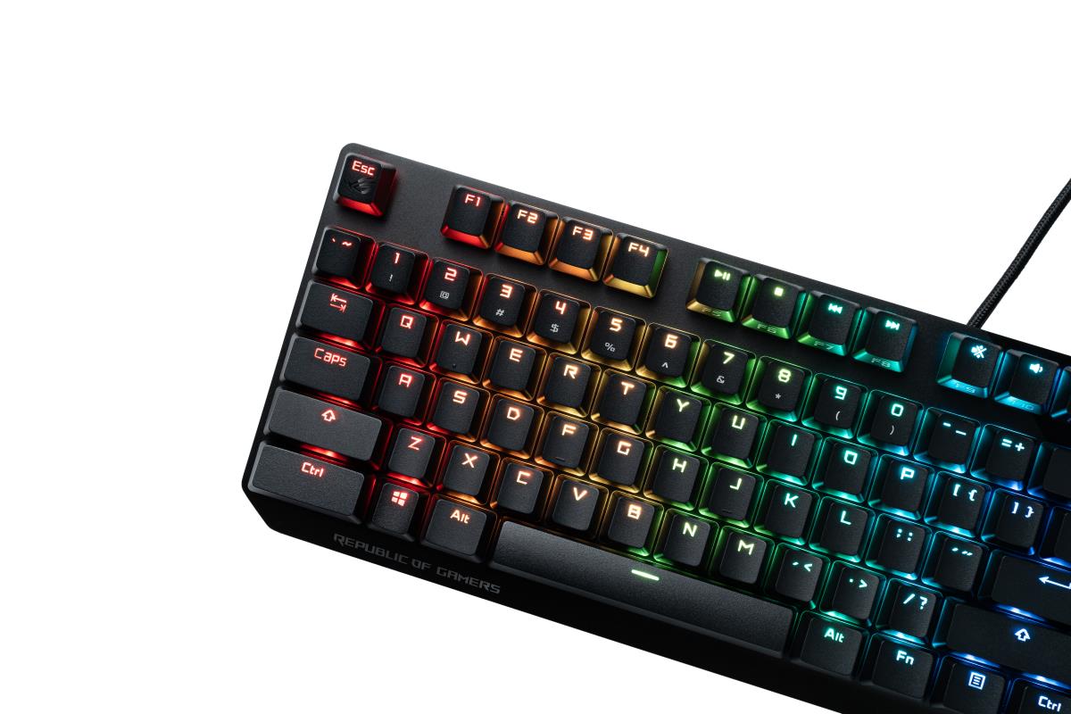 EU Product - Tastatur Zubeh�r ROG PBT Keycap Set thumbnail