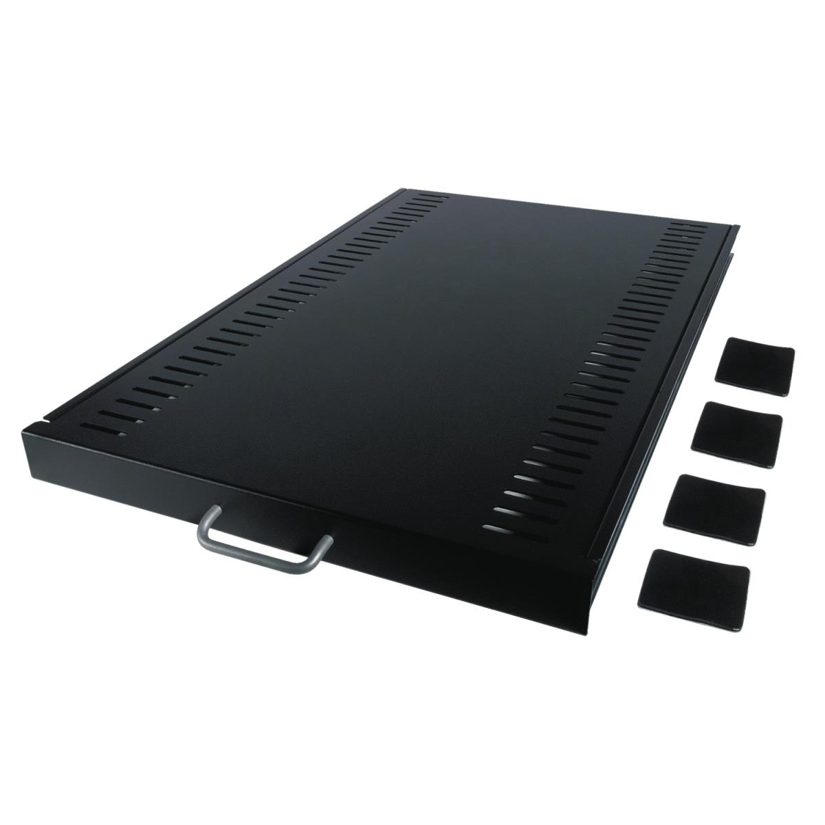 SLIDING SHELF 100LBS/45.5KG BLACK thumbnail