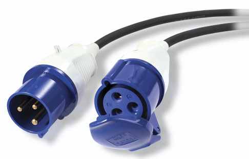 Modular IT Power Distribution Cable Extender 5 Wire 32A IEC309 Length 300cm thumbnail