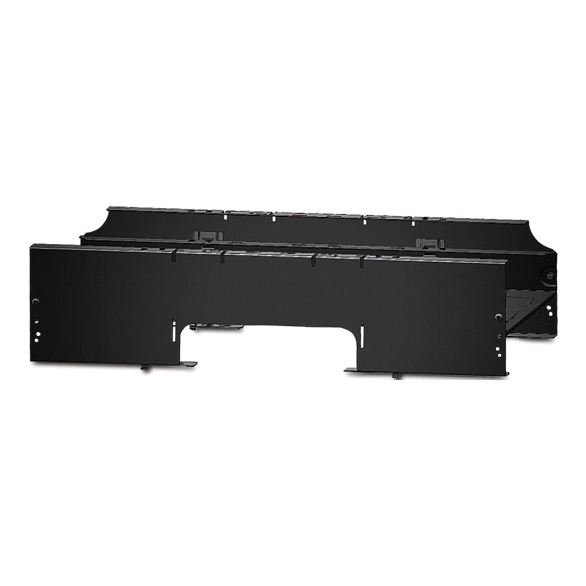 CABLE MANAGEMENT CABLE TROUGH BLACK thumbnail