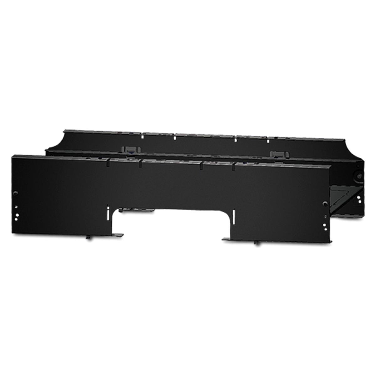 CABLE MANAGEMENT CABLE TROUGH BLACK thumbnail