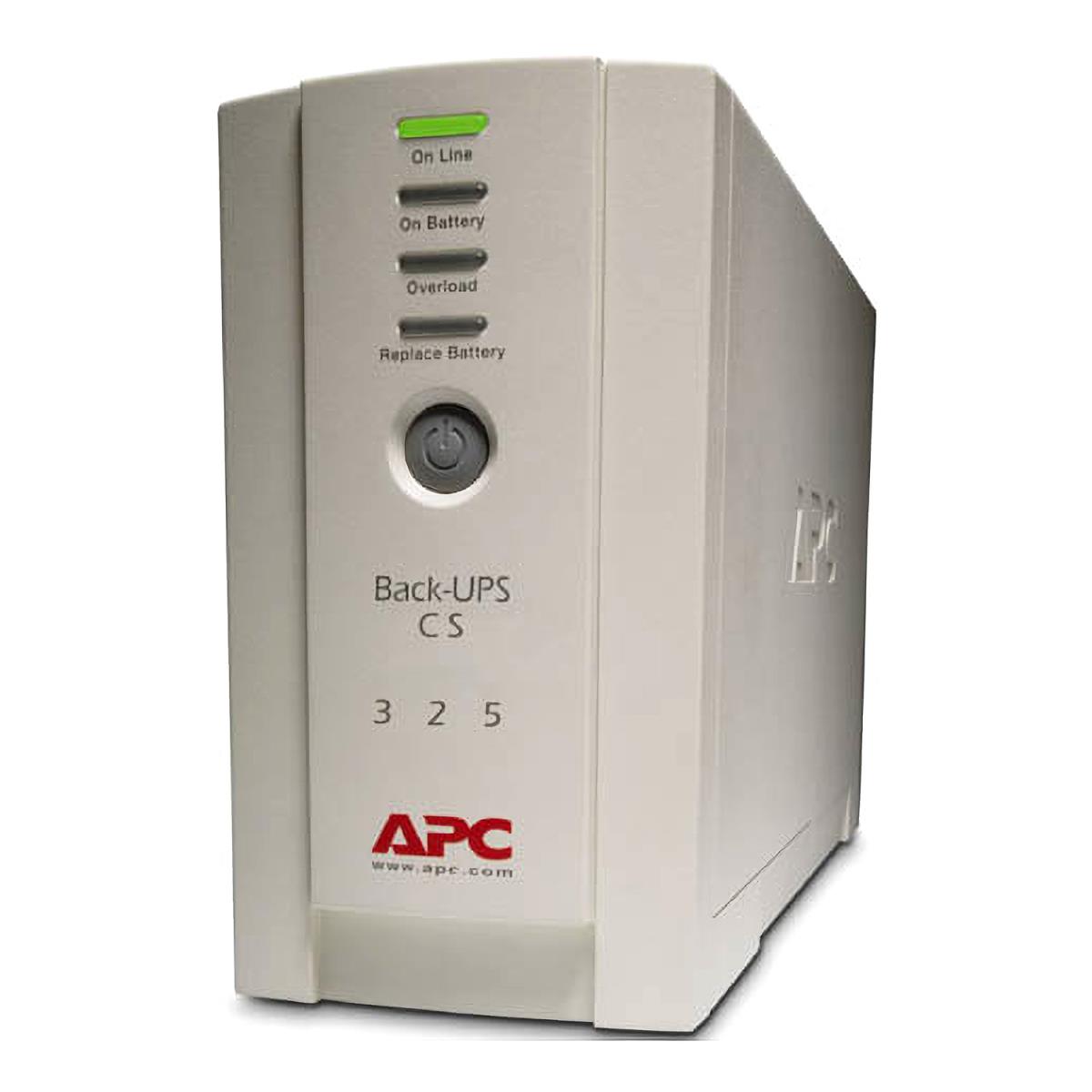Back-UPS CS 325 - UPS - AC 230 V - 210 watt - 350 VA - output connectors: 4 - beige thumbnail