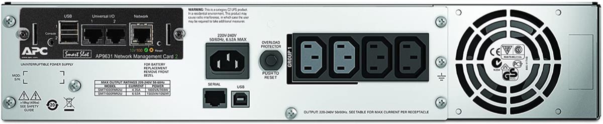 EU Product - APC Smart-UPS 1500 VA LCD RM SMT1500RMI2UNC thumbnail