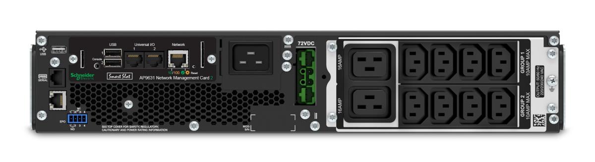 S-UPS ONLINE 2200VA RCK 2U 230V 8X C thumbnail