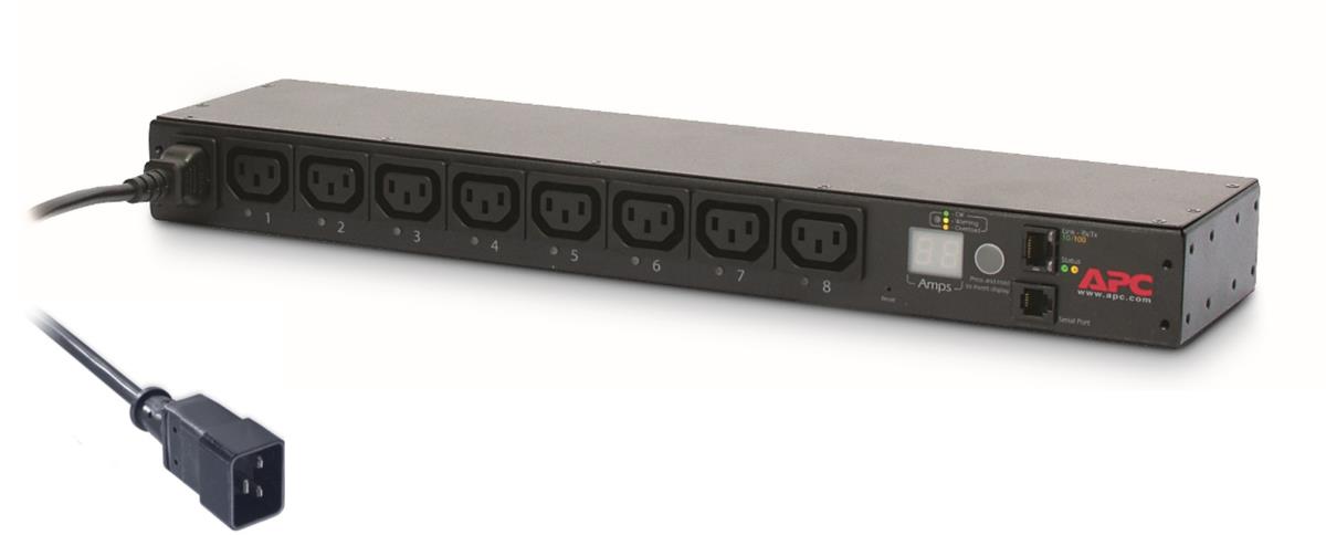 SWITCH RCK PDU 1U 1PH 3.7KW 230V 16A thumbnail