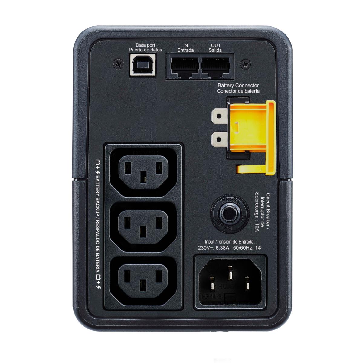 B-UPS 500VA 230V AVR IEC SOCKETS thumbnail