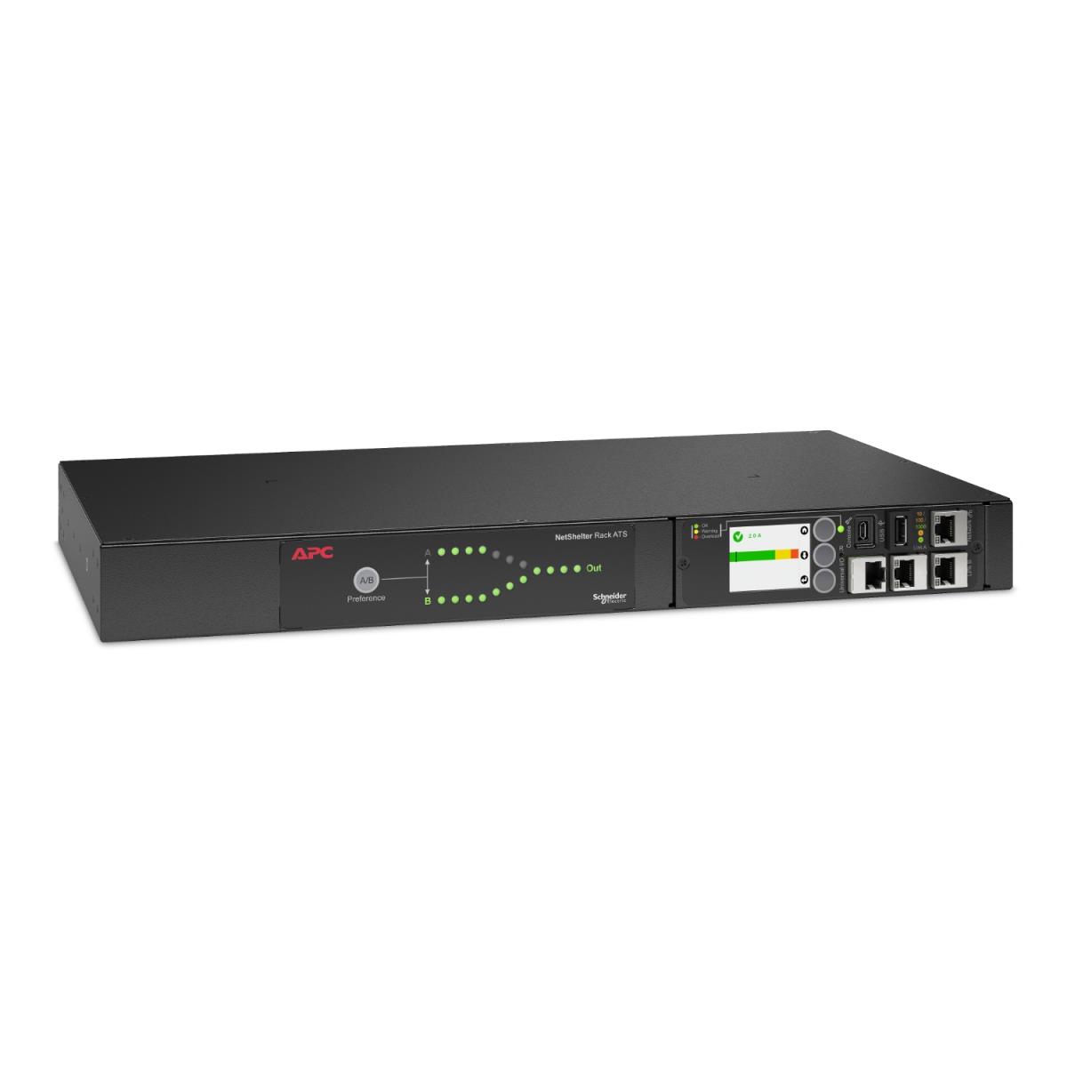RACK ATS G3 230V 16A C20 IN (8) thumbnail