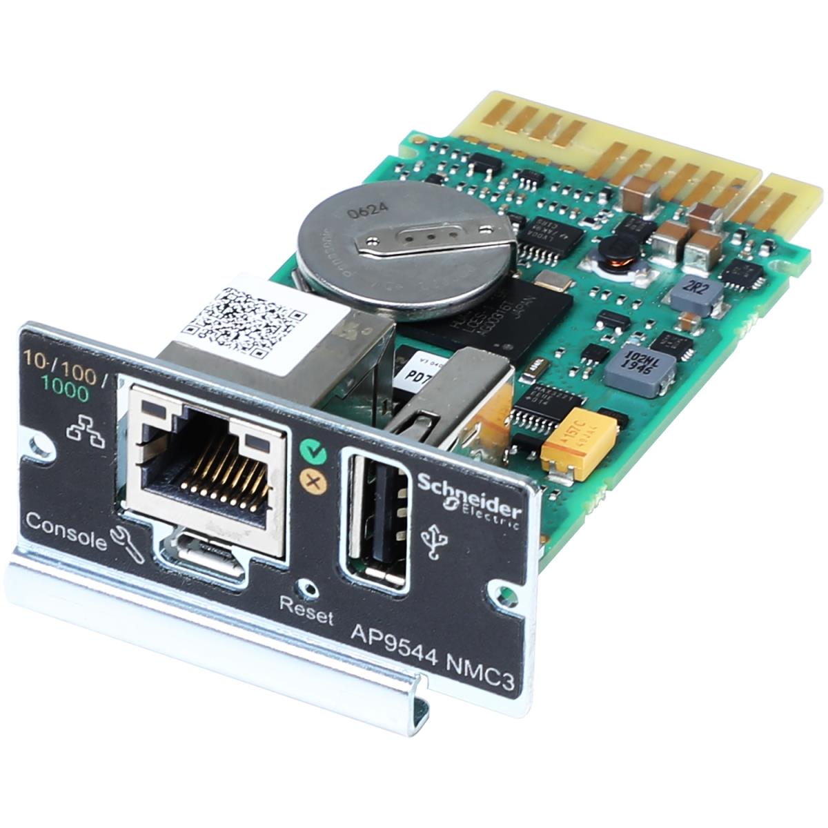 Schneider - Remote management adapter - Gigabit Ethernet - for P/N: SRVSL1KRARK, SRVSL2KRARK, SRVSL3KRARK thumbnail