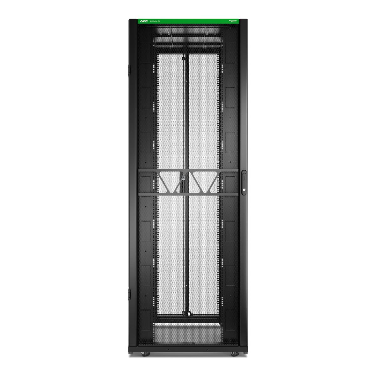 NetShelter SX Gen 2 - Rack cabinet - 2258H x 800W x 1200D mm, with Sides - floor-standing - black - 48U - 19
