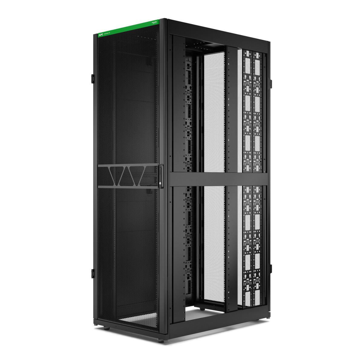 NetShelter SX Gen 2 - Rack cabinet - 2258H x 800W x 1200D mm, with Sides - floor-standing - black - 48U - 19